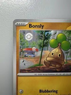 Bonsly 110/197 NM Obsidian Flames Scarlet Violet Pokemon Card - Image 3