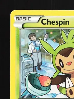 Chespin 8/162 LP BREAKthrough English Pokemon Card TCG - Image 4