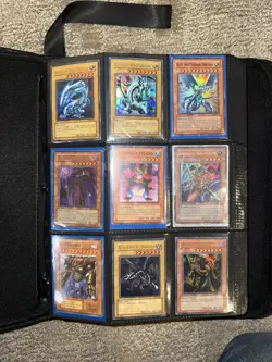 Yugioh card collection binder lot - Image 1