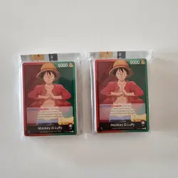 One Piece Card Game Starter Deck Monkey D. Luffy Leader Card 5000 Power Pack - Image 1