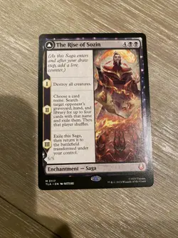 ?? MTG: Avatar TLA, The Rise of Sozin Fire Lord Sozin #0117 -SHIPS INSTANTLY - Image 1