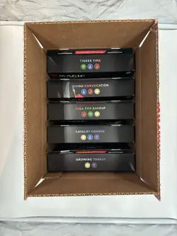 Magic The Gathering MTG March of the Machine Commander Deck Complete Set Of 5 - Image 4