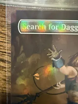 MTG Search for Dagger [Foil] [Borderless] Final Fantasy FIC 0459 Rare - Image 4