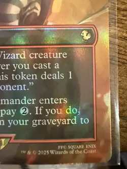 MTG Vivi's Persistence [Foil] [Borderless] Final Fantasy FIC 0458 Rare - Image 3