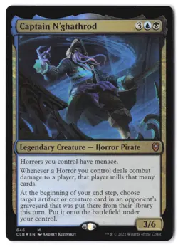 Captain N'ghathrod 646 CLB MTG NM Foil - Image 1