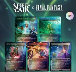 MTG FOIL Secret Lair x Final Fantasy: Grimoire - English Sealed + Bonus - Image 1