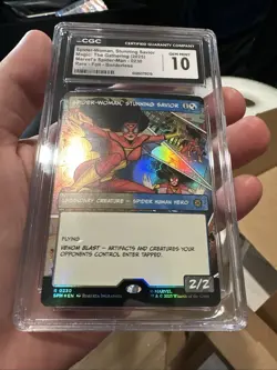 Spider-Woman, Stunning Savior (Borderless) Marvel's Spider-Man Foil CGC 10 🔥 - Image 2