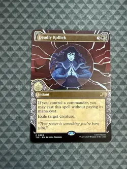 MTG Deadly Rollick #0309 Showcase Promo Avatar: The Last Airbender: E-L (TLE) - Image 1