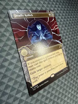 MTG Deadly Rollick #0309 Showcase Promo Avatar: The Last Airbender: E-L (TLE) - Image 2