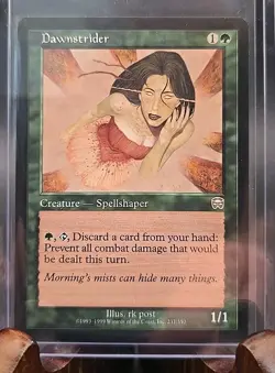 Dawnstrider Mercadian Masques MTG Regular Moderately Played - Image 3