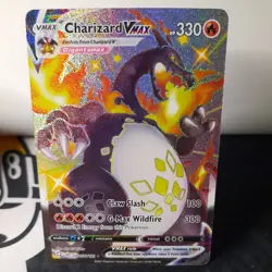 Pokemon TCG Charizard VMAX Shining Fates SV107/SV122 Holo Shiny Holo Rare LP - Image 1