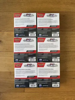 LOT OF 6 ? Pokemon Scarlet & Violet Stellar Crown Booster Bundle Factory Sealed - Image 2