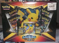 Pokemon TCG: Shining Fates Pikachu V Collection Box Brand New - Image 1