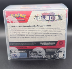 Pokemon TCG Stellar Crown Booster Box (Factory Sealed) - Image 2