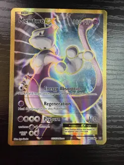 Pokemon TCG: Mewtwo EX 103/108 XY Ultra Rare Full Art Holo - XY Evolutions - NM - Image 1