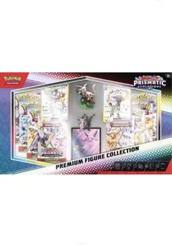 Pokemon TCG Scarlet and Violet Prismatic Evolutions Premium Figure Collection - Image 1