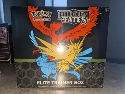 Pokemon TCG: Sun & Moon HIDDEN FATES Elite Trainer Box ETB NEW/Factory Sealed - Image 1