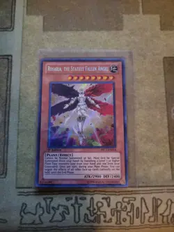 YUGIOH ROSARIA THE STATELY FALLEN ANGEL PRC1-EN016 SECRET 1ST ED NM - Image 1