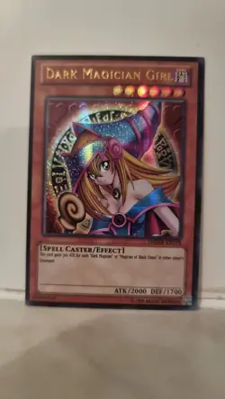 YUGIOH DARK MAGICIAN GIRL Secret Rare,Pentagram,ENDER-ES059,Art Piece - Image 1
