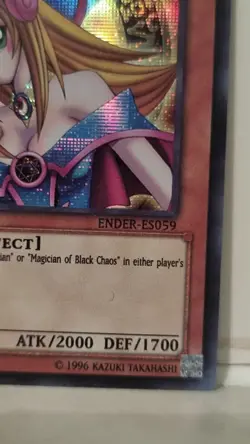 YUGIOH DARK MAGICIAN GIRL Secret Rare,Pentagram,ENDER-ES059,Art Piece - Image 2