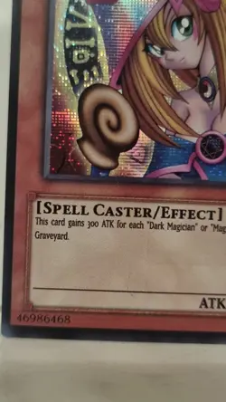 YUGIOH DARK MAGICIAN GIRL Secret Rare,Pentagram,ENDER-ES059,Art Piece - Image 3
