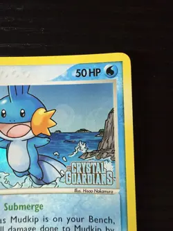 2006 Pokemon Mudkip 57/100 Crystal Guardians Reverse Holo (NM ~ LP) - Image 3