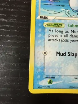 2006 Pokemon Mudkip 57/100 Crystal Guardians Reverse Holo (NM ~ LP) - Image 5