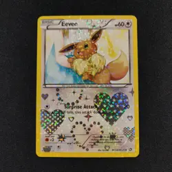 Eevee RC14/RC25 Legendary Treasures: Radiant Collection Holo Pokemon Tcg Card MP - Image 3