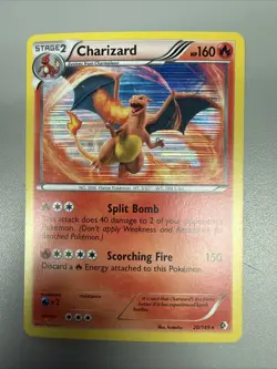 Charizard 20/149 Pokemon Black & White Boundaries Crossed Holo Rare 2012 Card NM - Image 1