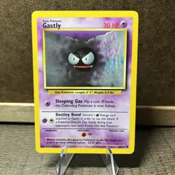 Pokemon TCG Base Set LP Gastly 50/102 - Image 1