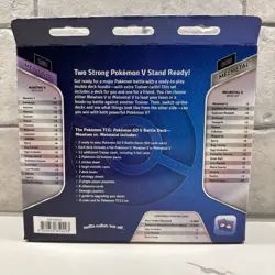 Pokemon The TCG GO V Battle Deck Mewtwo vs. Melmetal BRAND NEW Sealed BOX - Image 2