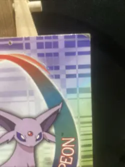 2001 Topps Pokemon TV Animation Edition Johto Series 1 Stickers, Espeon #6 - Image 3