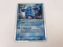 Pokemon TCG Regice EX Holo Rare Card EX Hidden Legends 97/101 Moderately Played - Image 2