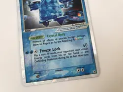 Pokemon TCG Regice EX Holo Rare Card EX Hidden Legends 97/101 Moderately Played - Image 4