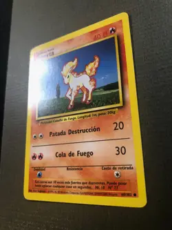 Pokemon [SPANISH] Ponyta 60/102 Base Set 2000 NM Nice! - Image 3
