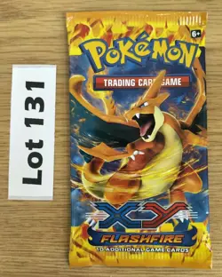 Pokemon XY Flashfire Charizard Booster Pack New / Sealed Lot 131 - Image 1