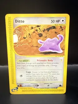 Pokemon 2003 Ditto Skyridge 51/144 Regular Non-Holo Common Card C - Image 1