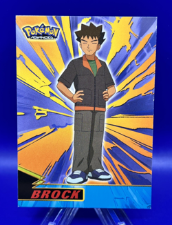 2003 Topps Pokemon Advanced Non Foil Card #4 Brock LP - Image 1