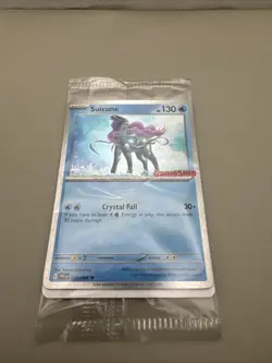 Suicune GameStop Sealed Promo 26/94 Pokemon TCG Mega Evolution Phantasmal Flames - Image 1