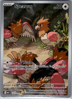 Spearow 151/132 ME01: Mega Evolution - Pokemon Card - NM - Image 1