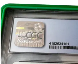 CGC Perfect 10 Pokemon Bandai Sealdass Fancy Graffiti Bulbasaur #20 RARE HTF - Image 5