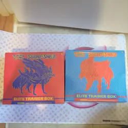 Pokemon (Set Of 2) Sword and Shield Base Set Sealed ETB - Image 1
