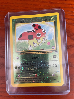 Pokemon Ledyba 7/18 Reverse Holofoil SINGLE USED EXCELLENT CONDITION SEE PHOTOS - Image 1