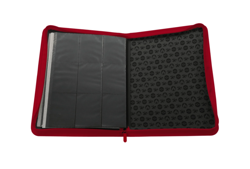 Ultra Pro Pokemon TCG Charizard 9 Pocket Leather Binder Red 360 Card Capacity ?? - Image 4