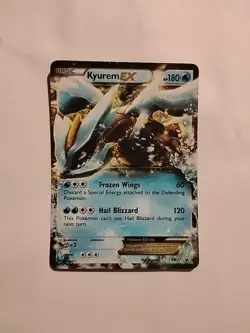Pokemon TCG Kyurem EX BW Black Star Promos BW37 Holo Promo - Image 1