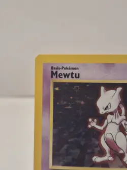 Pokemon Mewtwo Mewtu 1st Edition Holo Rare Card German 10/102 Base Set - Image 5