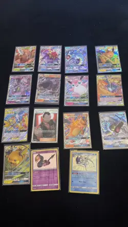 Pokemon Sun and Moon Hidden Fates Part Complete Master Set NM! Full Video - Image 3