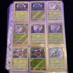 Pokemon Sun and Moon Hidden Fates Part Complete Master Set NM! Full Video - Image 4