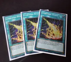 Lightning Storm - 2022 Tin of the Pharaohs Gods MP22-EN253 - Playset (x3) - Image 1