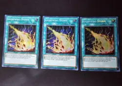 Lightning Storm - 2022 Tin of the Pharaohs Gods MP22-EN253 - Playset (x3) - Image 2